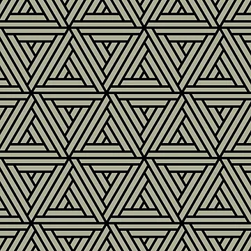 Imagen de la obra Green and Black Geometric Shape Mosaic Pattern 2 Coordinates w/ PPG 2022 Color of the Year Olive Sprig PPG1125-4 - Colour Trends - Hue - Shade de ColorOfTheYears
