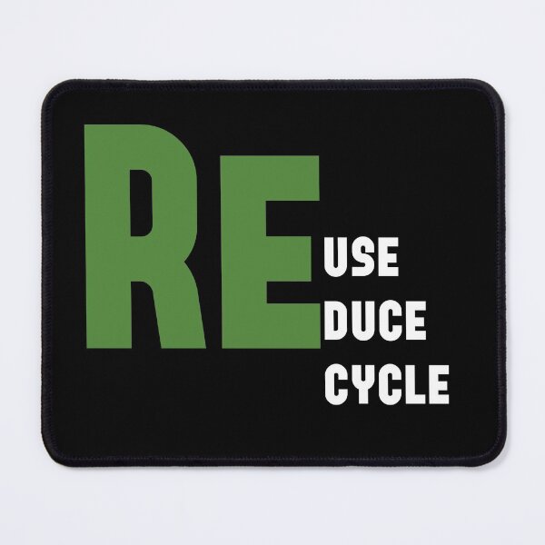 Item preview, Reuse Reduce Recycle designed and sold by Color-Sparkle.