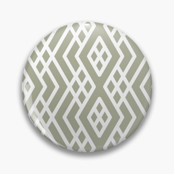 Artikelvorschau, Green and White Geometric Shape Mosaic Pattern 3 Coordinates w/ PPG 2022 Color of the Year Olive Sprig PPG1125-4 - Colour Trends - Hue - Shade entworfen und verkauft von ColorOfTheYears.