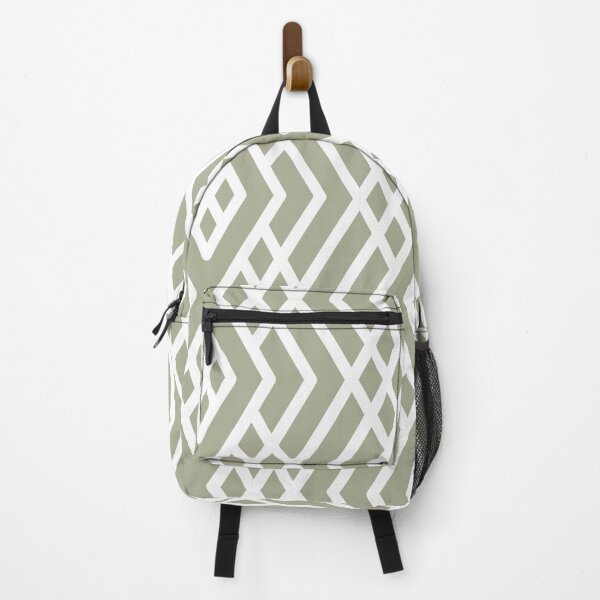 Item preview, Green and White Geometric Shape Mosaic Pattern 3 Coordinates w/ PPG 2022 Color of the Year Olive Sprig PPG1125-4 - Colour Trends - Hue - Shade designed and sold by ColorOfTheYears.