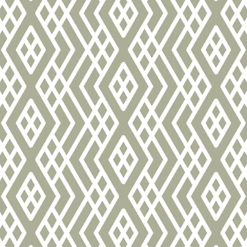 Imagen de la obra Green and White Geometric Shape Mosaic Pattern 3 Coordinates w/ PPG 2022 Color of the Year Olive Sprig PPG1125-4 - Colour Trends - Hue - Shade de ColorOfTheYears
