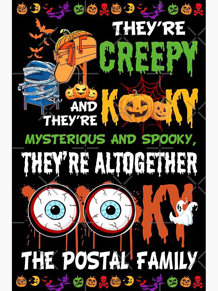 Theyre Creepy And Theyre Kooky Mysterious And Spooky Theyre Altogether Sticker For Sale By