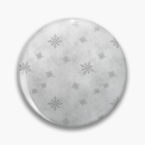 Item preview, Silver Snowflakes Christmas Pattern designed and sold by DeneboArt.