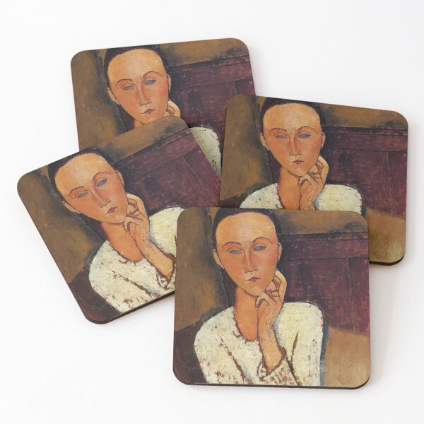 Item preview, Portrait by Modigliani designed and sold by Vintage Designs +.