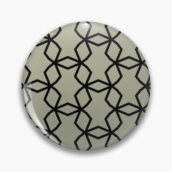 Item preview, Green and Black Geometric Shape Mosaic Pattern Coordinates w/ PPG 2022 Color of the Year Olive Sprig PPG1125-4 - Colour Trends - Hue - Shade designed and sold by ColorOfTheYears.
