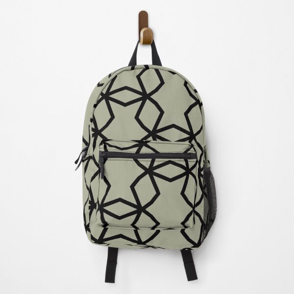 Item preview, Green and Black Geometric Shape Mosaic Pattern Coordinates w/ PPG 2022 Color of the Year Olive Sprig PPG1125-4 - Colour Trends - Hue - Shade designed and sold by ColorOfTheYears.
