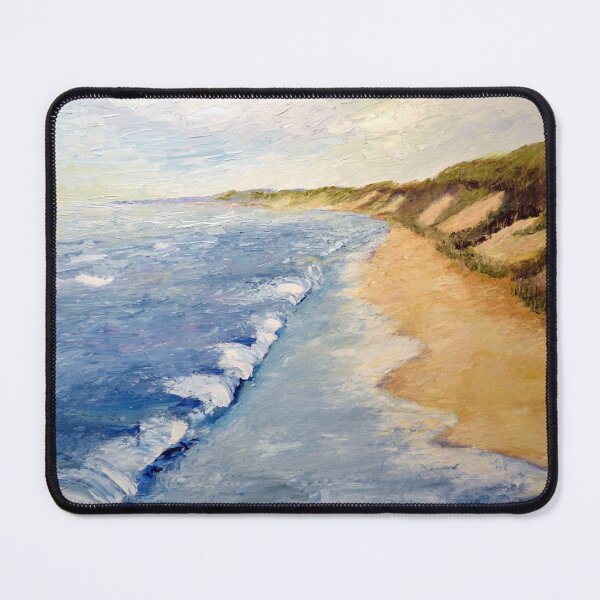 Item preview, Lago Michigan con Whitecaps designed and sold by Michelle Calkins.