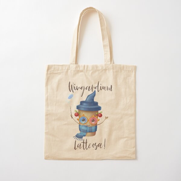 Magic coffee cup Latte. Cotton Tote Bag