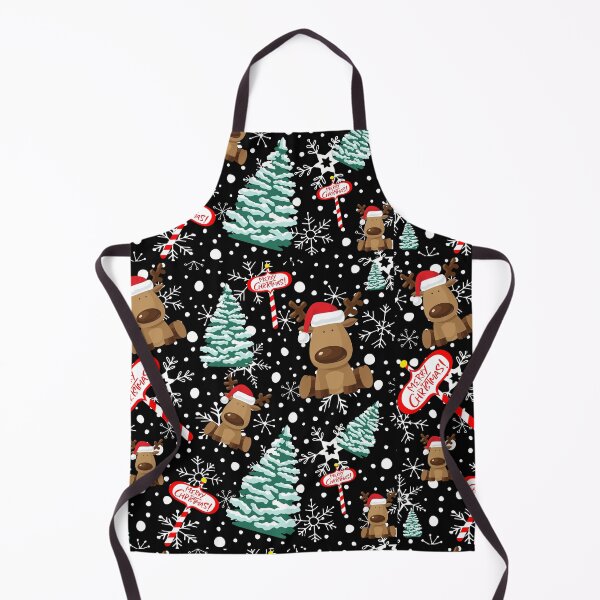 Item preview, Winter Wonderland At North Pole - Adorable Cute Christmas Pattern Santa Moose Holiday Print designed and sold by Vibbin4Life33.