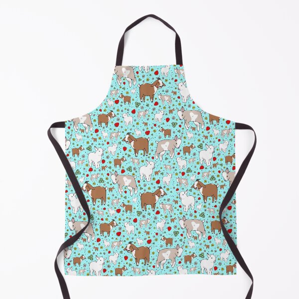 Item preview, Goats in Blue designed and sold by Nemki.