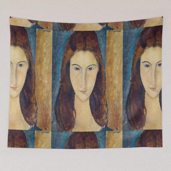 Item preview, Portrait of a woman by Modigliani designed and sold by Vintage Designs +.