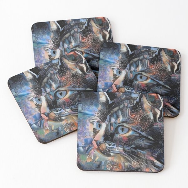 Item preview, Syla, cat, chat, cat, lea roche painting designed and sold by L. ROCHE.