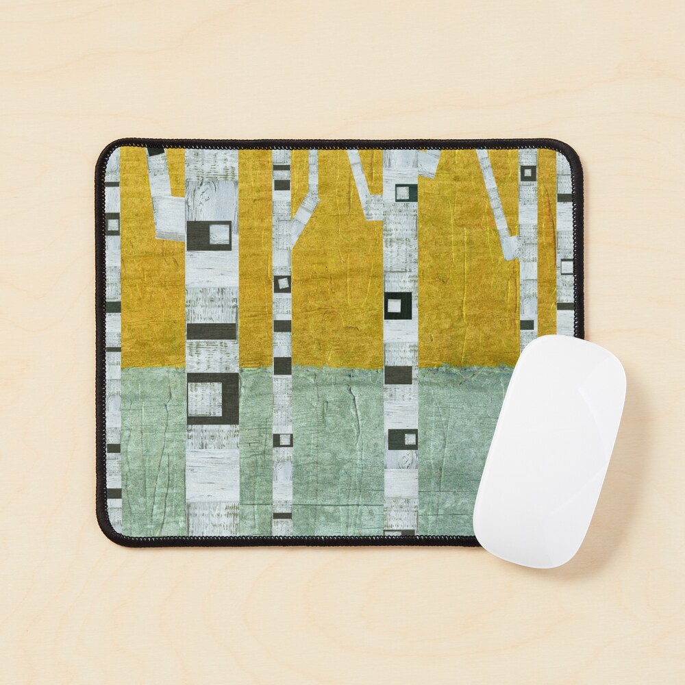 Early Winter Birches Mouse Pad