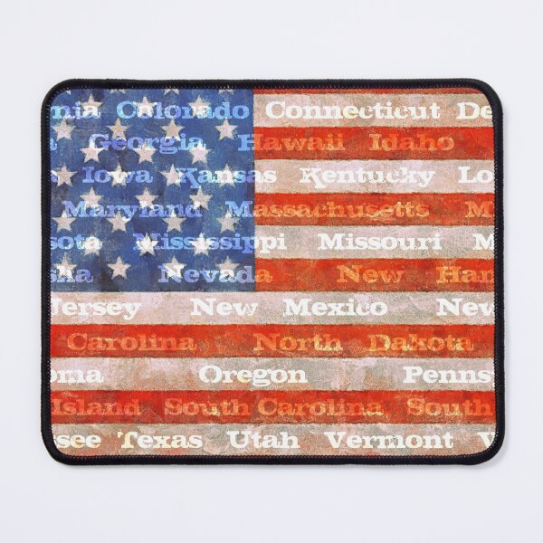 Item preview, American Flag with States designed and sold by Michelle Calkins.