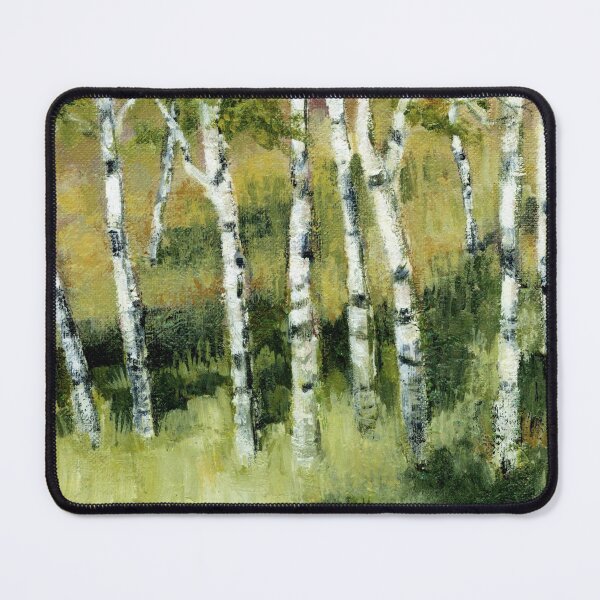 Item preview, Birches on a Hillside designed and sold by Michelle Calkins.