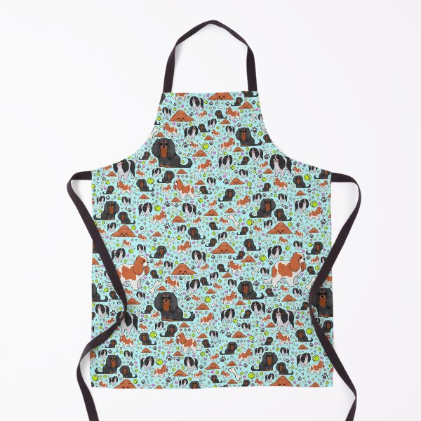 Item preview, Spaniels in Blue designed and sold by Nemki.