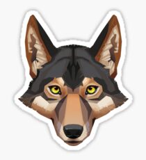 Wolf Portrait Sticker