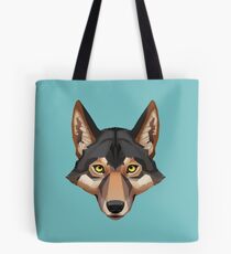 Wolf Portrait Tote Bag