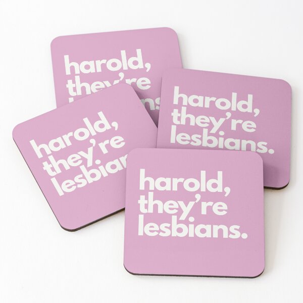 Item preview, harold, they're lesbians designed and sold by Shemhazai.