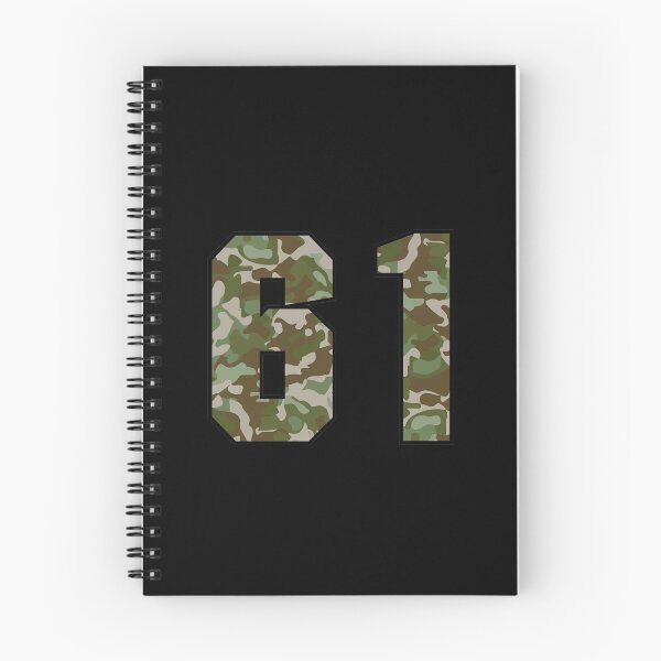 Item preview, Army Camo Number Sixty-one Veteran Lucky Number 61 designed and sold by Urosek.