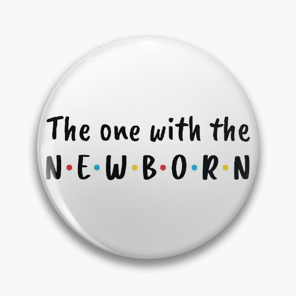 Item preview, The One With The Newborn (Black) designed and sold by FilipeFerreira.