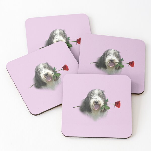 Item preview, Bearded Collie - Rose designed and sold by PS-Design.