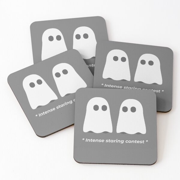Item preview, Ghost Staring Contest designed and sold by MacKenzie Blair.