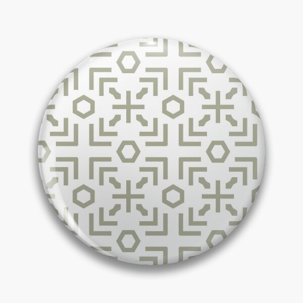 Item preview, Green and White Minimal Art Deco Abstract Pattern Coordinates w/ PPG 2022 Color of the Year Olive Sprig PPG1125-4 - Colour Trends - Hue - Shade designed and sold by ColorOfTheYears.