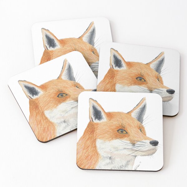 Item preview, Watercolour Fox designed and sold by kittykinsart.