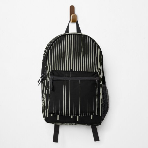 Item preview, Green and Black Frequency Stripes Line Art Pattern Coordinates w/ PPG 2022 Color of the Year Olive Sprig PPG1125-4 - Colour Trends - Hue - Shade designed and sold by ColorOfTheYears.