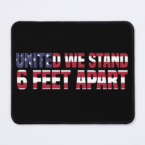 Item preview, United We Stand 6 Feet Apart designed and sold by medbdj.