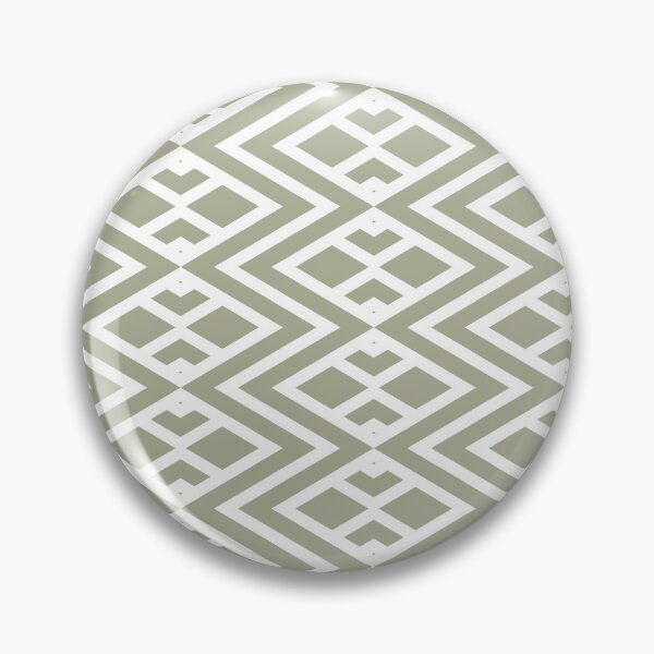 Artikelvorschau, Green and White Diamond Shape Tile Pattern 2 Coordinates w/ PPG 2022 Color of the Year Olive Sprig PPG1125-4 - Colour Trends - Hue - Shade entworfen und verkauft von ColorOfTheYears.