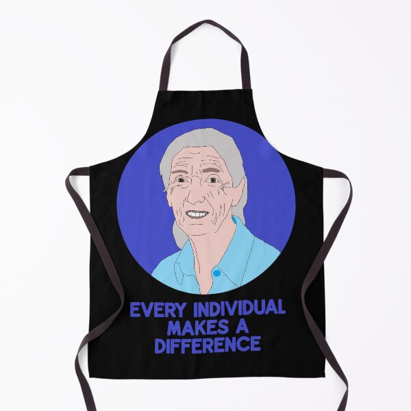 Item preview, Jane Goodall Quote designed and sold by RevolutionInPaint.