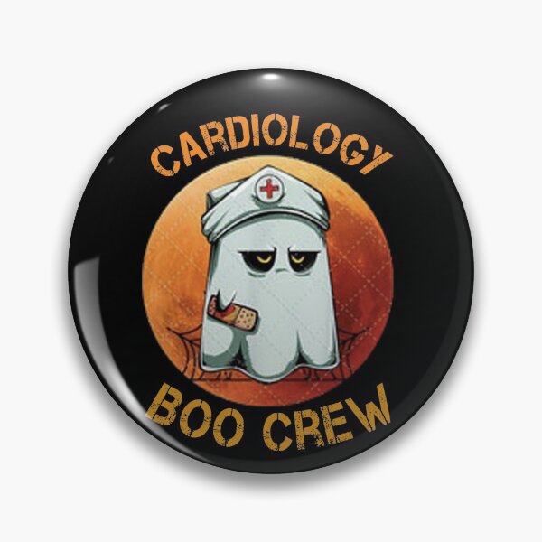 Item preview, cardiology nurse Boo Crew designed and sold by FunnySerious.