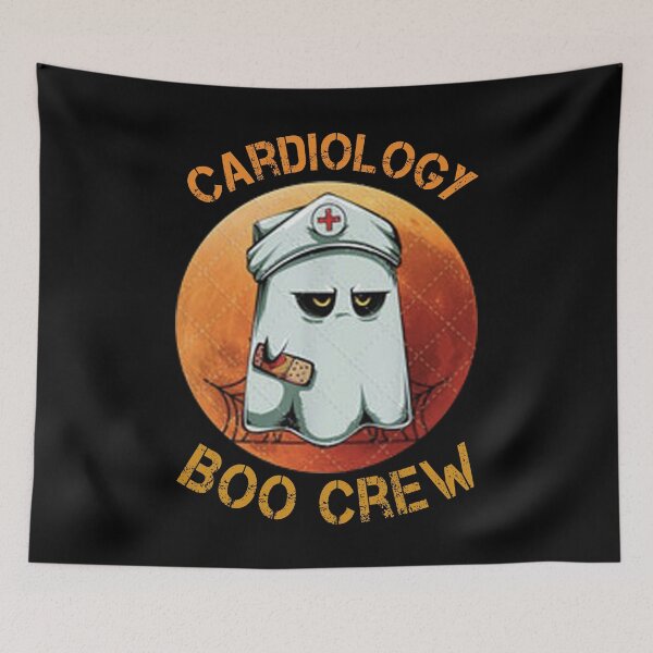 Item preview, cardiology nurse Boo Crew designed and sold by FunnySerious.
