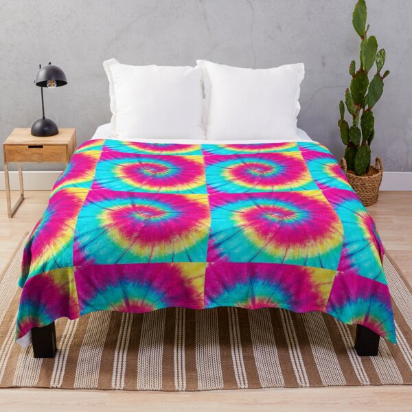 Aperçu de l'œuvre Coloré, luxe, motif tie dye, coque iPhone et Samsung Galaxy créée et vendue par RoManSmArt.