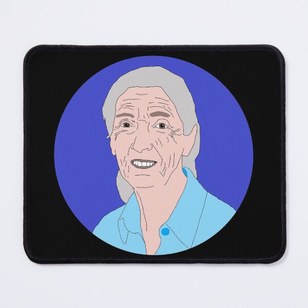 Item preview, Jane Goodall designed and sold by RevolutionInPaint.