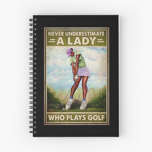 Item preview, Never Underestimate A Lady Who Play Golf - Lady Plays Golf - Woman Play Golf designed and sold by WoleArt.