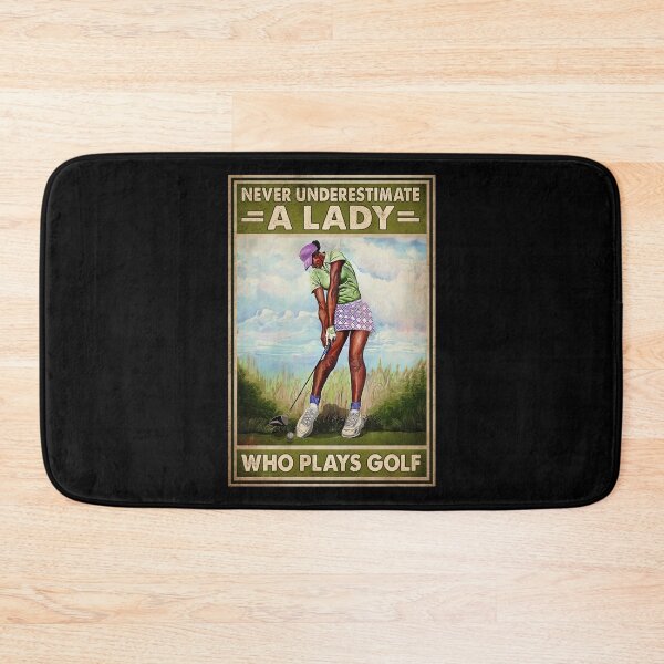 Item preview, Never Underestimate A Lady Who Play Golf - Lady Plays Golf - Woman Play Golf designed and sold by WoleArt.