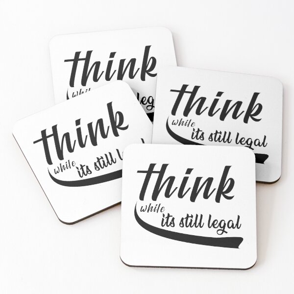 Item preview, Think while its still legal designed and sold by Kenvis-edu.