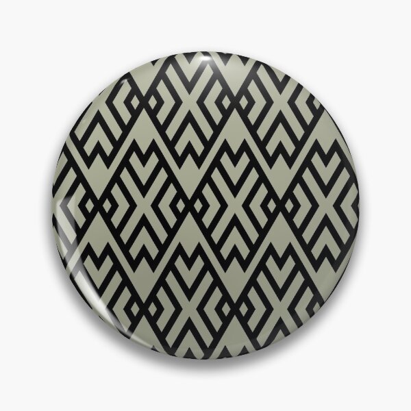 Artikelvorschau, Green and White Diamond Shape Tile Pattern Coordinates w/ PPG 2022 Color of the Year Olive Sprig PPG1125-4 - Colour Trends - Hue - Shade entworfen und verkauft von ColorOfTheYears.
