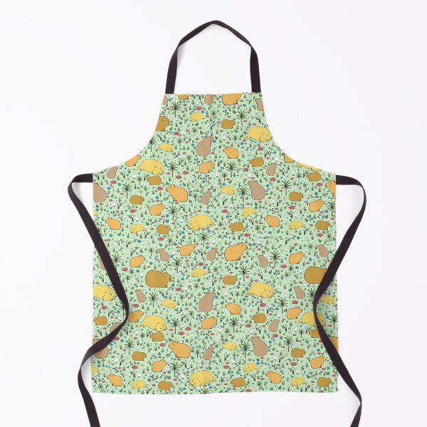 Item preview, Capybaras in Green designed and sold by Nemki.