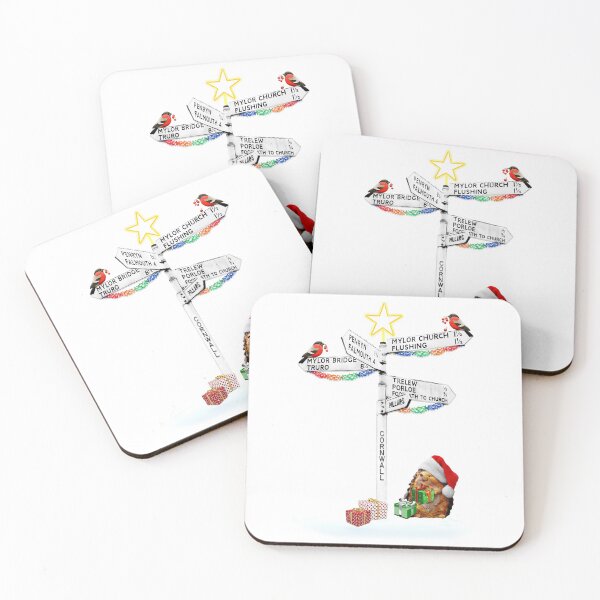 Item preview, Cornish Signpost Six Turnings Hoggy Christmas designed and sold by Terri Waters Photography & Design.