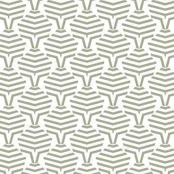 Imagen de la obra Green and White Geometric Stripe Shape Pattern Coordinates w/ PPG 2022 Color of the Year Olive Sprig PPG1125-4 - Colour Trends - Hue - Shade de ColorOfTheYears