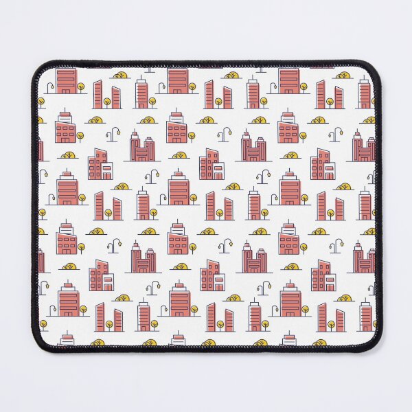 Item preview, Magenta Buildings pattern designed and sold by RafaelLima7.