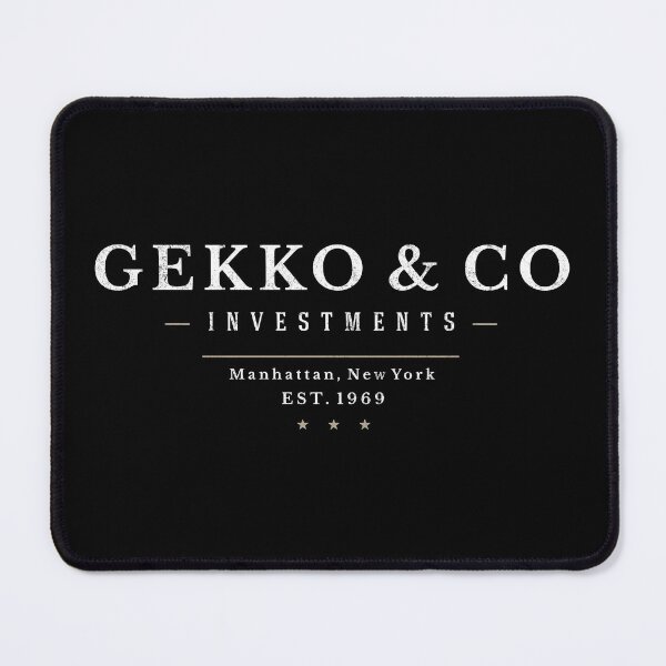 Gekko & Co. - modern vintage logo Mouse Pad