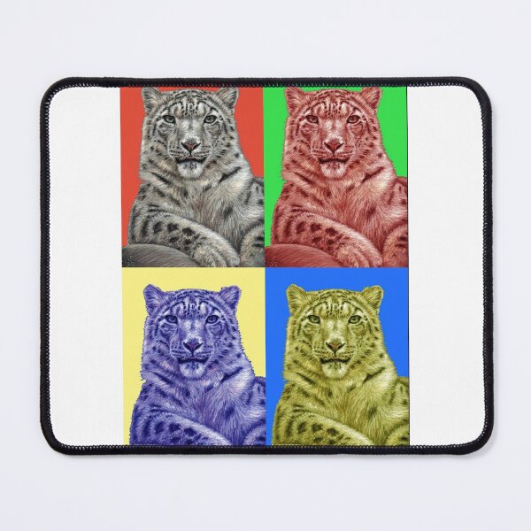Item preview, Snow Leopard PopArt designed and sold by Arts & Dogs.