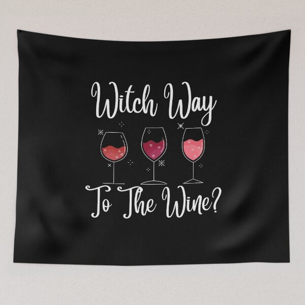 Item preview, Witch Way To The Wine designed and sold by SunfullyYours.