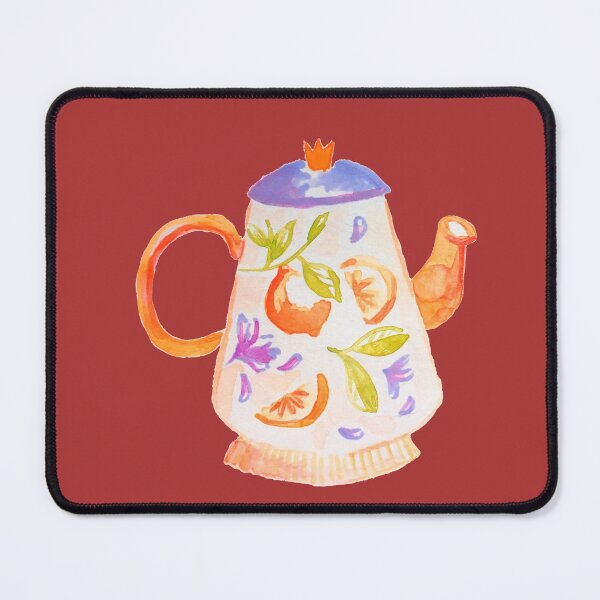 Item preview, teapot designed and sold by artbyrosse.