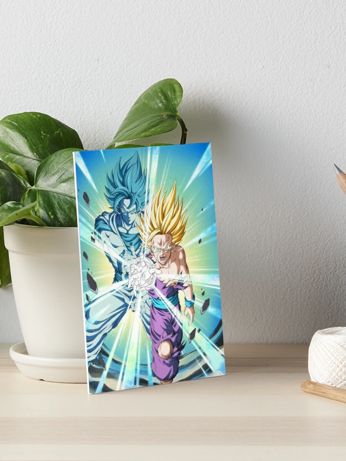 goku and vegeta fanart dragon Ball super  Art Board Print for Sale by  Yashdusane